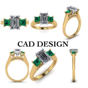 CAD Designed Rings