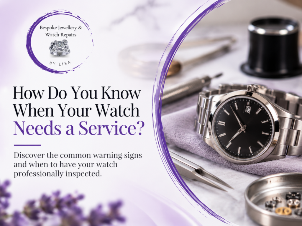 Blank black and silver watch - bespoke jewellery blog thumbnail